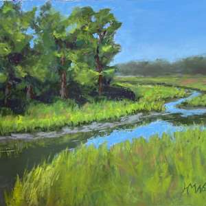 Peaceful Stream by Helen Wood