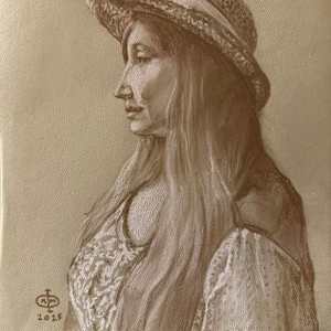 Portrait of Aurora by Frank Mancino
