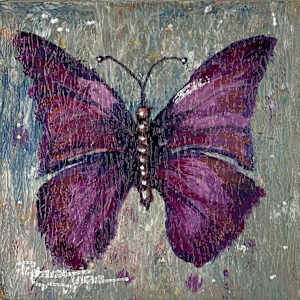 Butterfly 3x3 by Rabecca Jayne Hennessey