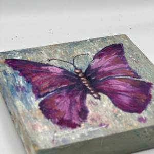 Butterfly 3x3 by Rabecca Jayne Hennessey 