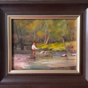 Casting at Catfish Creek by Rabecca Jayne Hennessey 