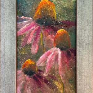 Coneflowers in Shade by Rabecca Jayne Hennessey 