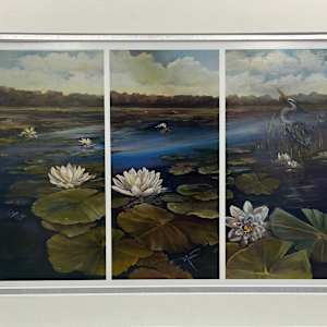 Lily's Lullaby by Rabecca Jayne Hennessey  Image: Collage Print