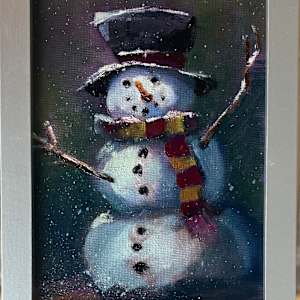 Snowman 5 by Rabecca Jayne Hennessey
