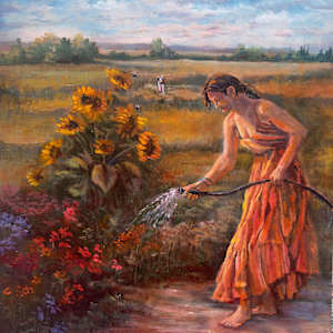 Her Morning Vigil by Rabecca Jayne Hennessey, Image 1.