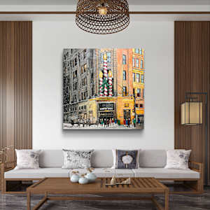 Hudson's Bay 1930's by Joanne Berger  Image: This piece is meant to give you a nostalgic quality to your home.
