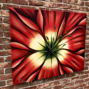 Red Lily #552 by Denise Cassidy Wood 
