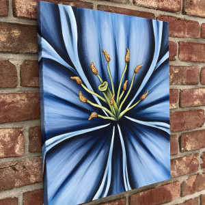Blue Lily #570 by Denise Cassidy Wood 