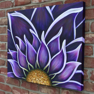 Purple Passion by Denise Cassidy Wood 