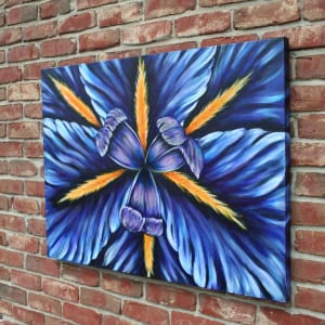 Kaleidoscope Iris by Denise Cassidy Wood 