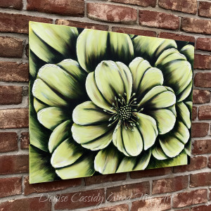 Green Hellebore  #612 by Denise Cassidy Wood 