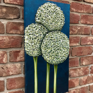 Green Allium #614 by Denise Cassidy Wood 