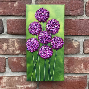 Flowering Chives #621 by Denise Cassidy Wood 