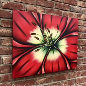 Red Lily #619 by Denise Cassidy Wood 