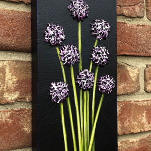 Small Works - Purple #849 by Denise Cassidy Wood 