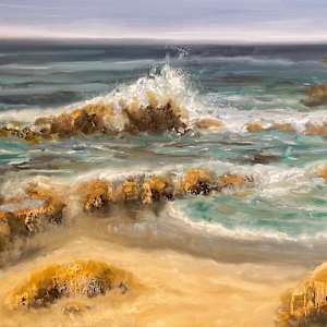 Afternoon at Asilomar by Liesel Lund