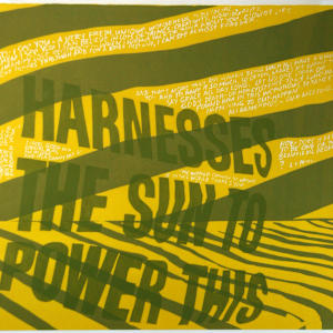 Harness the Sun by Corita Kent