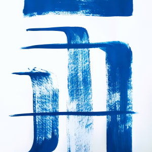 We spoke in gestures (Blue III)