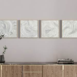 Etherea V- VIII by Joanna Touma Art 