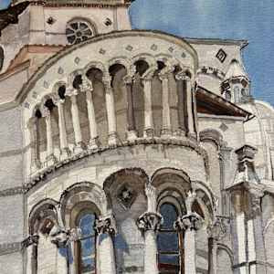 Basilica Di San Frediano, Lucca, Italy by Julie Ireton