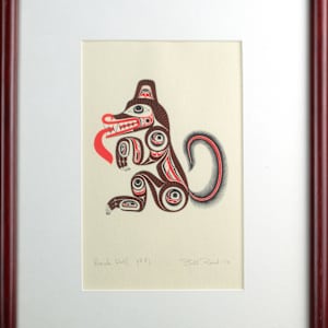 Haida Wolf by Bill Reid