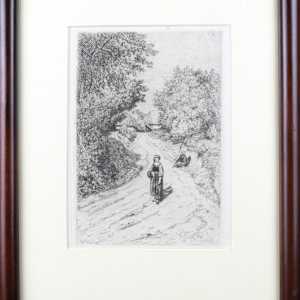 Chemin A Saint-James by Theophile Chauvel