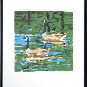 Canadian Geese by Neil Welliver