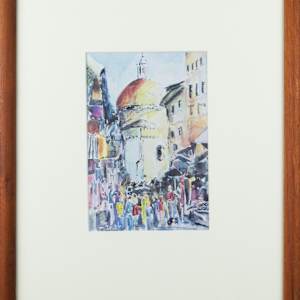 San Lorenzo Market-Florence, Italy by Fr. Richard G. Cannuli, O.S.A.
