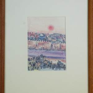 The Golden City-Jerusalem, Israel by Fr. Richard G. Cannuli, O.S.A.