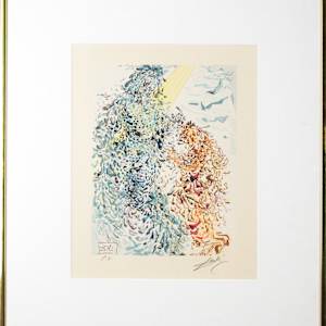 The Opposition (Paradise: Canto 11) by Salvador Dali