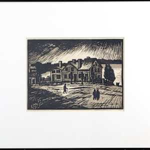 Exchange Street Houses, Imp. by Norman Kent