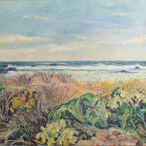 Dunes And Beach by Irene Hodes Newman