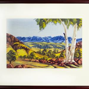 Central Australian Landscape by Benjamin Landara