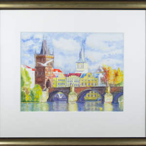 Charles Bridge, Prague by Vladimir Adashkevich
