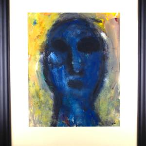 Blue Woman by Eugène Brands