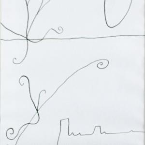 1 Of 3 Abstract Ink Drawings by William A. Baziotes