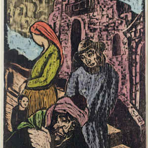 Street Scene by Jakob Steinhardt