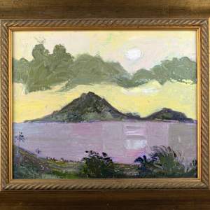 Before A Storm: View Towards St. Martin by Kate Spencer