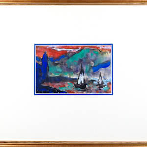 Sailboats by H. Lautan