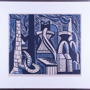 Untitled, Smokestacks by Irving Amen