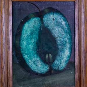 The Inside Of An Apple by Andres Monreal
