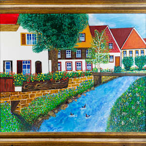 Oberharmersbach In The Black Forest by William Heinrich Bohmann, O.S.A.