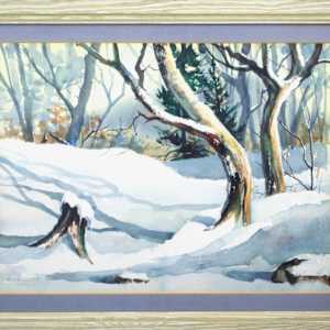 Winter Landscape by Margaret Ward