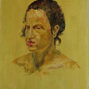 Portrait Of A Woman by I. Ehrlich