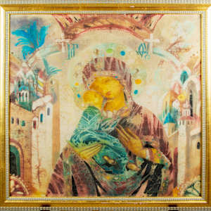 Untitled [Madonna And Child] by Vadim Vdovenko