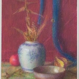 Still Life Of Fruit And Objects by Clayton Buchanan