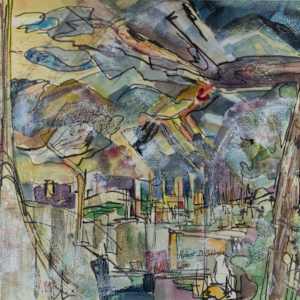 Abstract Landscape by Robert Douglas Goldman