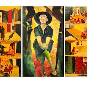 Dorothy Day Triptych by Helen David Brancato