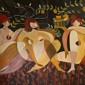 In Solitude: Women Watching Whirling Dervishes by Gizem Saka