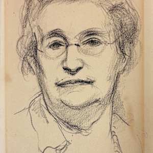 Untitled (Portrait) by Julius Thiergen Bloch